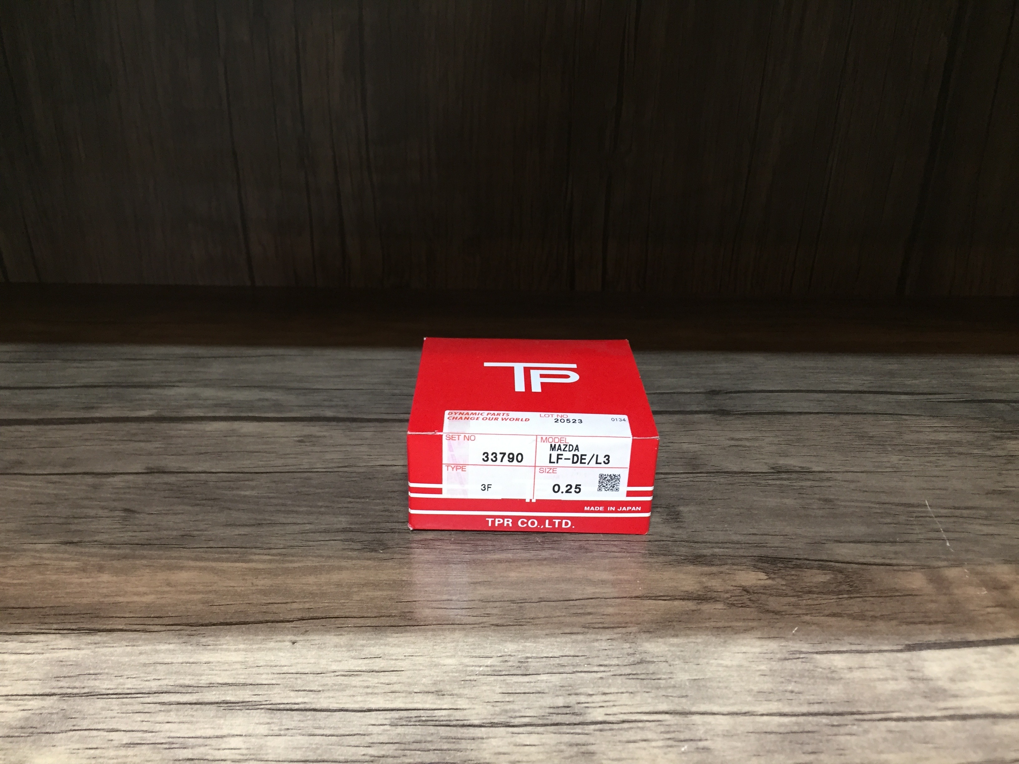 رینگ موتور ژاپن سایز 0/25 مزدا 3 و NEW 3